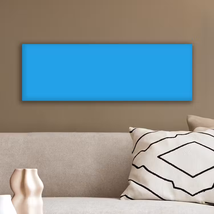 Canvas schilderij - Blauw - Licht - Kleuren — 3