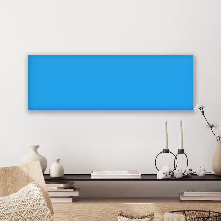 Canvas schilderij - Blauw - Licht - Kleuren — 5