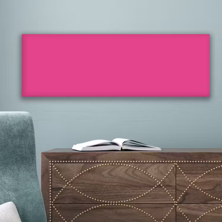 Canvas schilderij - Fuchsia - Neon - Kleuren — 4