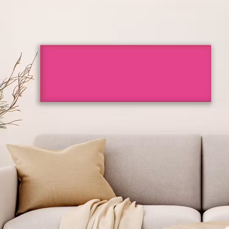 Canvas schilderij - Fuchsia - Neon - Kleuren — 6