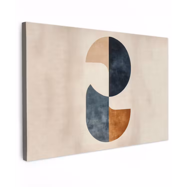 Canvas schilderij - Cirkels - Abstract - Kleurrijk — 1