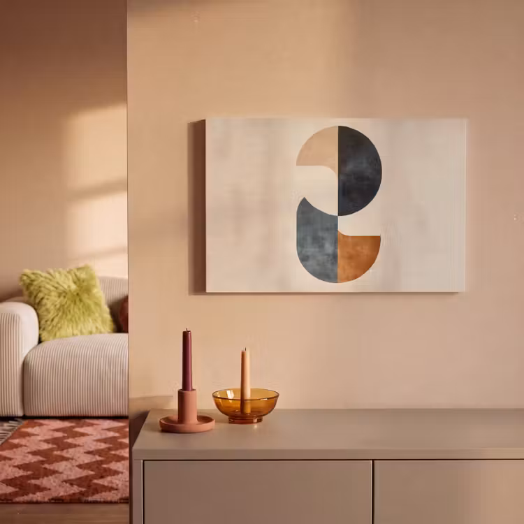 Canvas schilderij - Cirkels - Abstract - Kleurrijk — 2