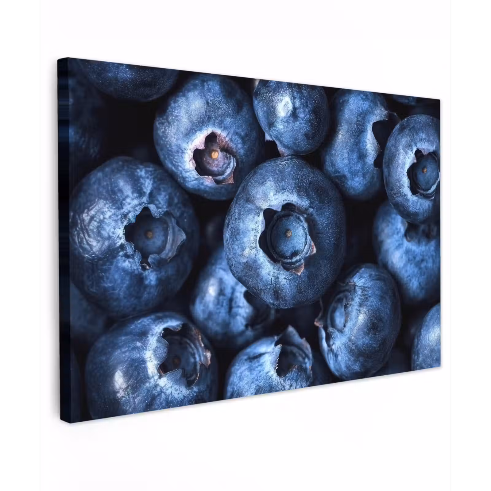 Canvas schilderij - Bessen - Blauw - Fruit — 1