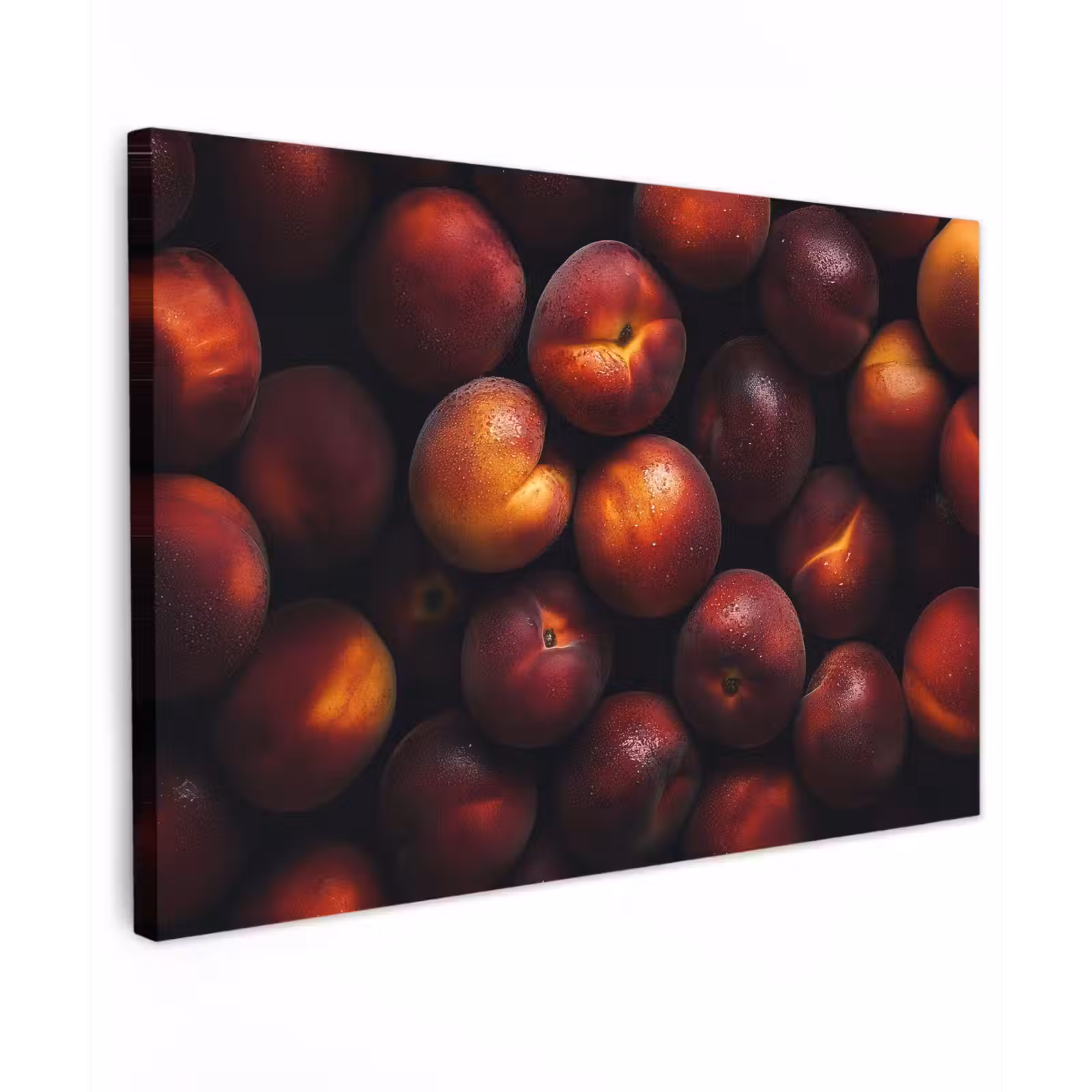 Canvas schilderij - Fruit - Close up - Nectarines — 1