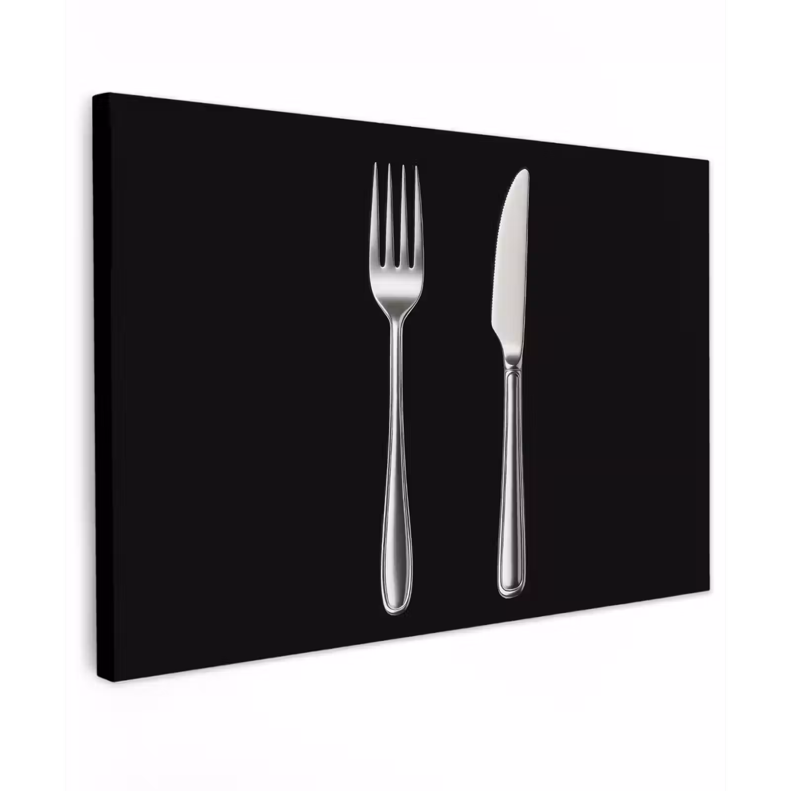 Canvas schilderij - Bestek - Klassiek - Elegant — 1