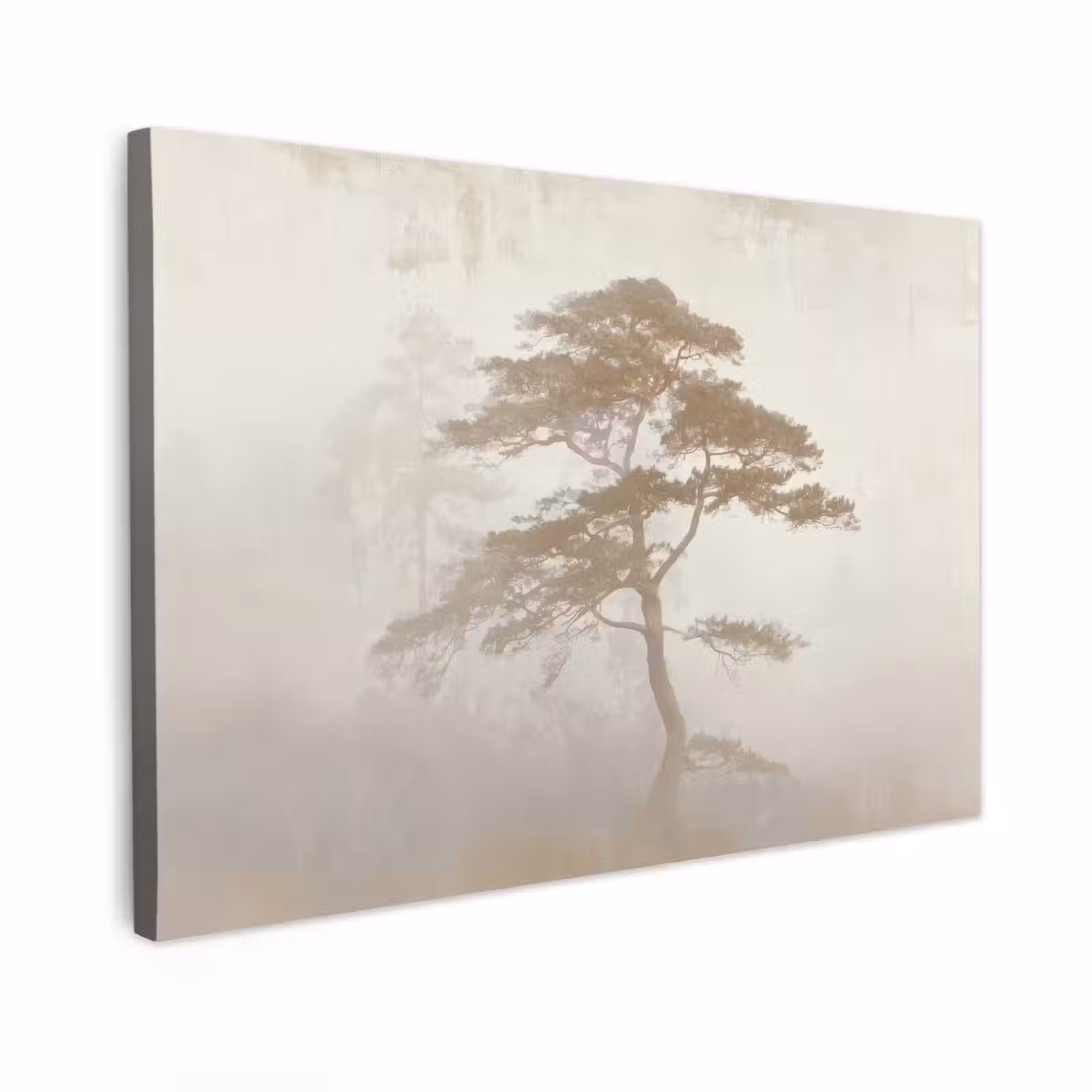 Canvas schilderij - Boom - Oosterse stijl - Landschap — 1