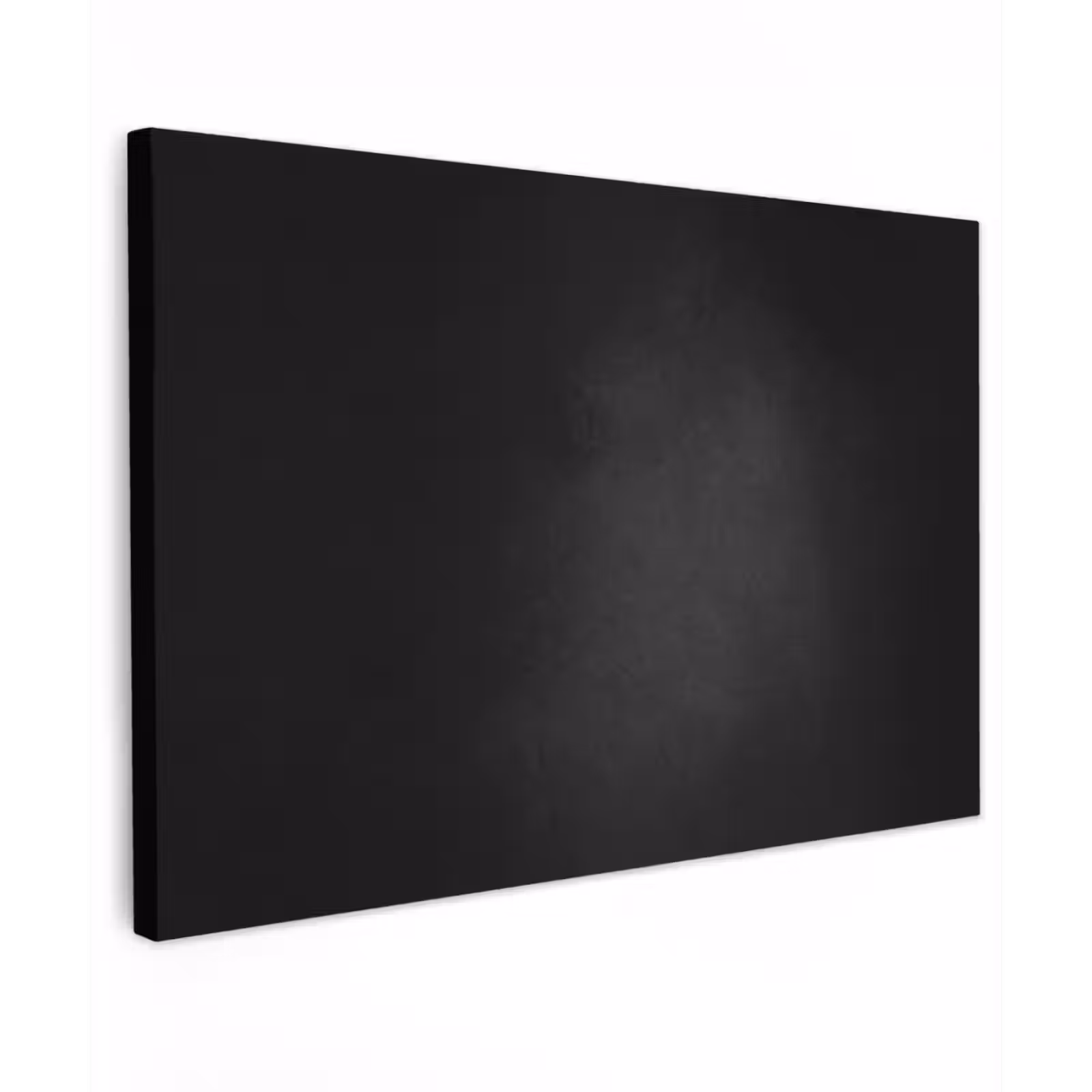 Canvas schilderij - Beton - Zwart - Grijs - Structuur - Industrieel — 1