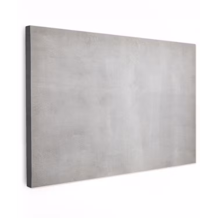 Canvas schilderij - Beton - Grijs - Cement - Industrieel - Structuur — 1