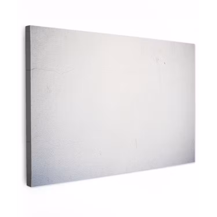 Canvas schilderij - Beton - Wit - Modern — 1