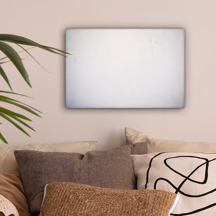 Canvas schilderij - Beton - Wit - Modern — 2