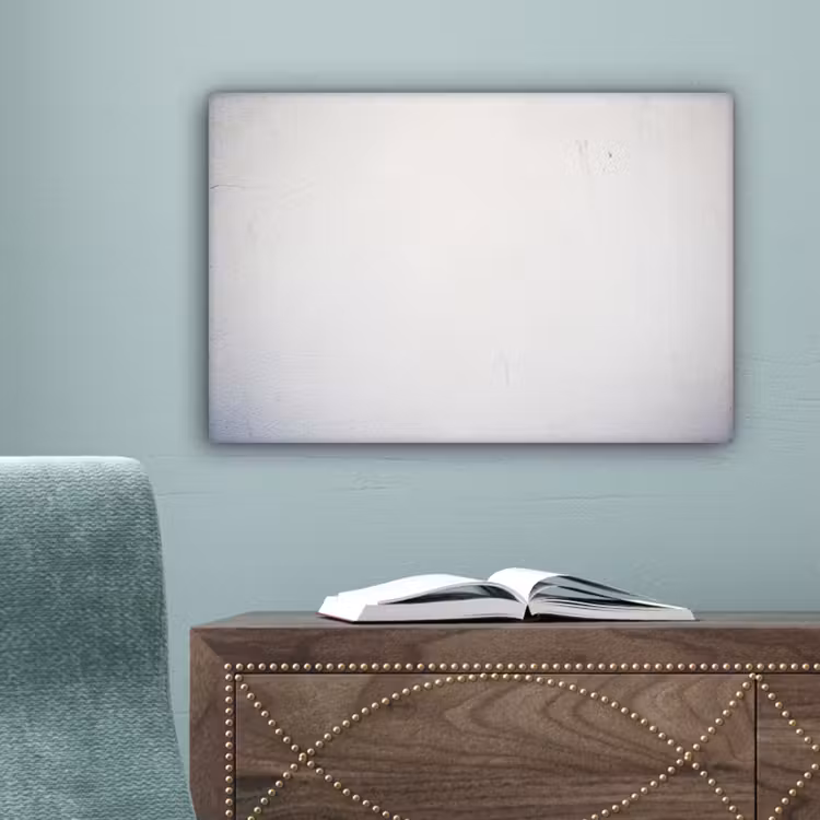 Canvas schilderij - Beton - Wit - Modern — 4