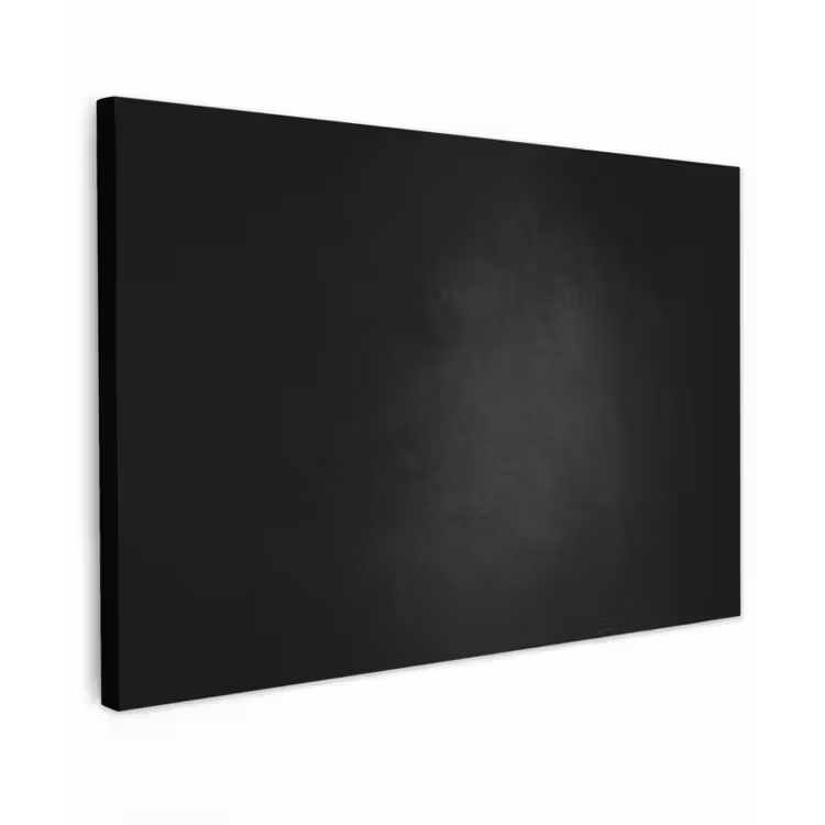 Canvas schilderij - Beton - Zwart - Grijs - Structuur - Industrieel — 1