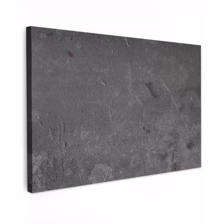 Canvas schilderij - Beton - Grijs - Lijn - Vormen — 1