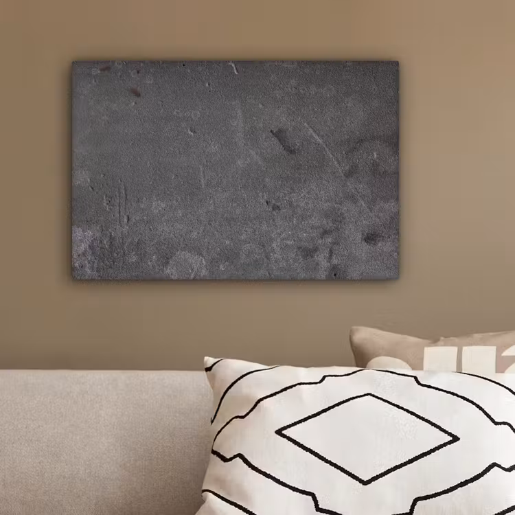 Canvas schilderij - Beton - Grijs - Lijn - Vormen — 3