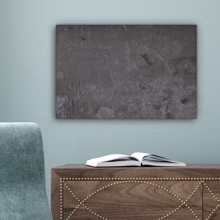Canvas schilderij - Beton - Grijs - Lijn - Vormen — 4