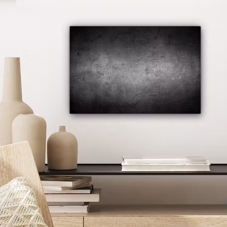 Canvas schilderij - Beton - Grijs - Retro - Cement - Textuur — 5
