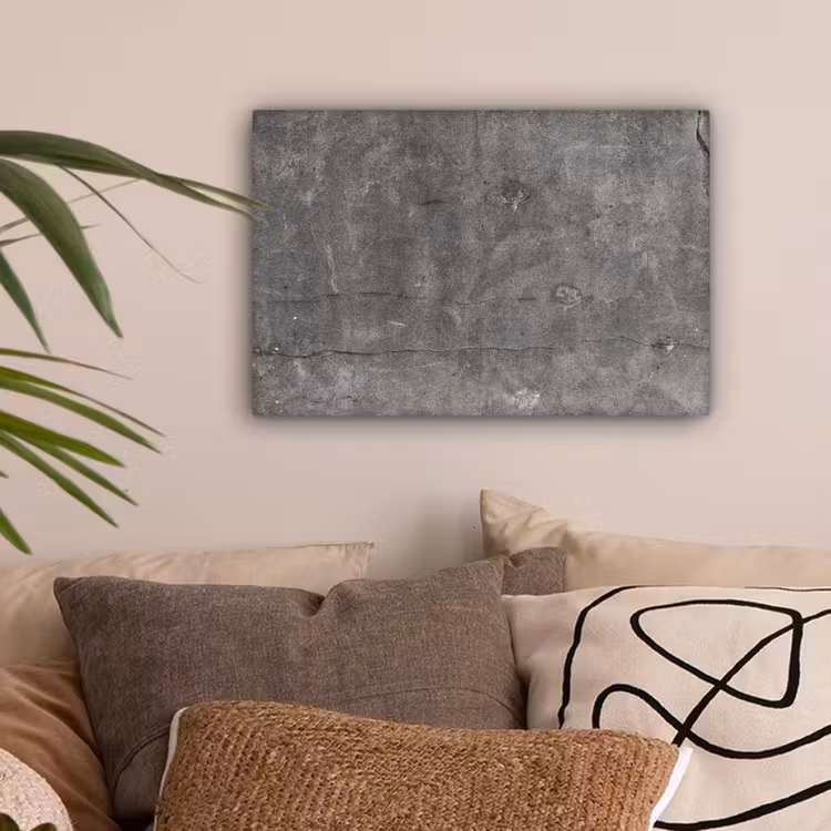 Canvas schilderij - Beton - Muur - Cement — 2