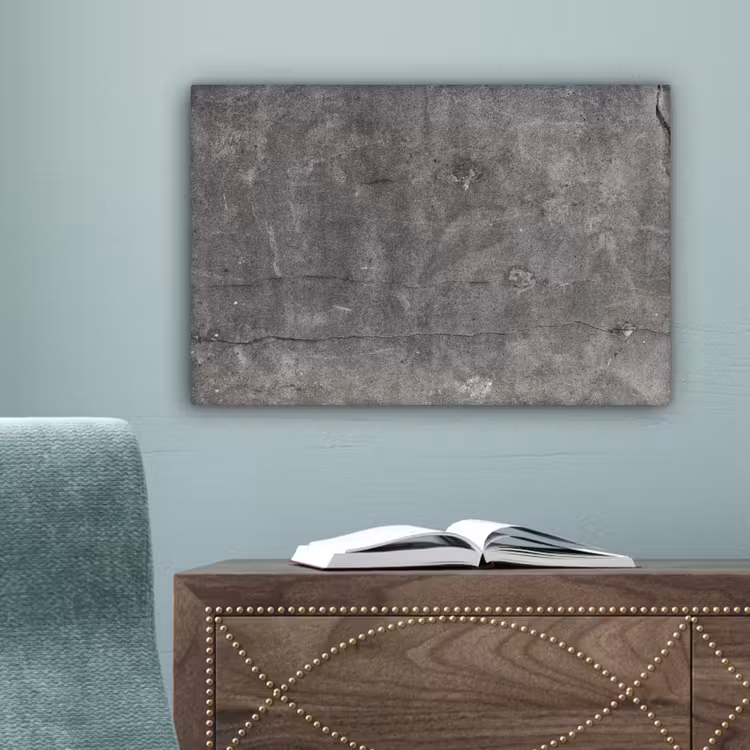 Canvas schilderij - Beton - Muur - Cement — 4