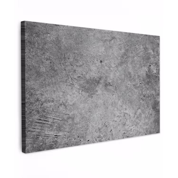 Canvas schilderij - Beton - Leisteen - Grijs -Betonstructuur — 1