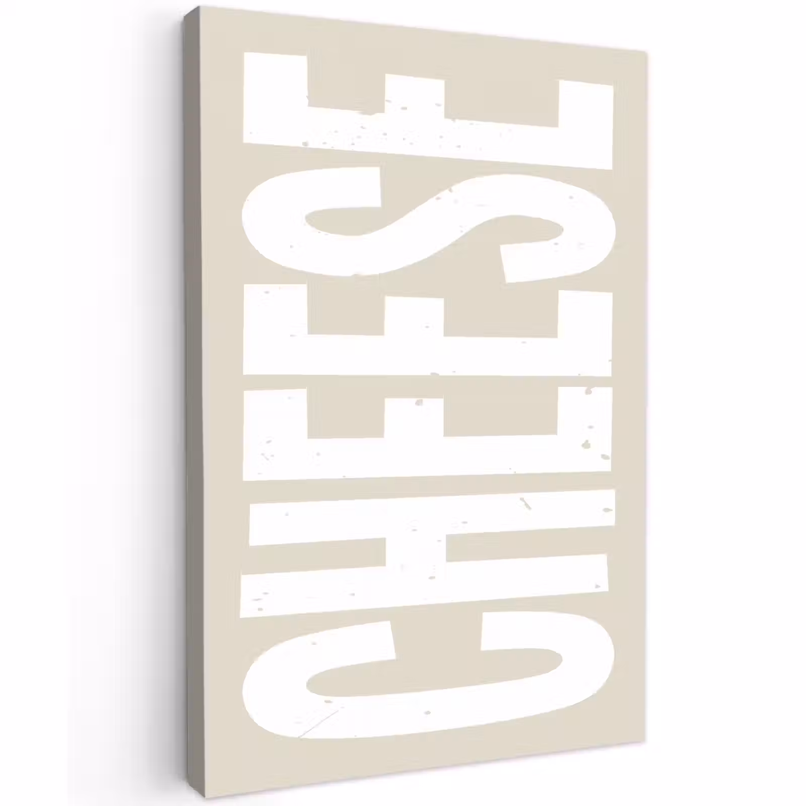 Canvas schilderij - Food - Japandi - Cheese - Decoratie — 1