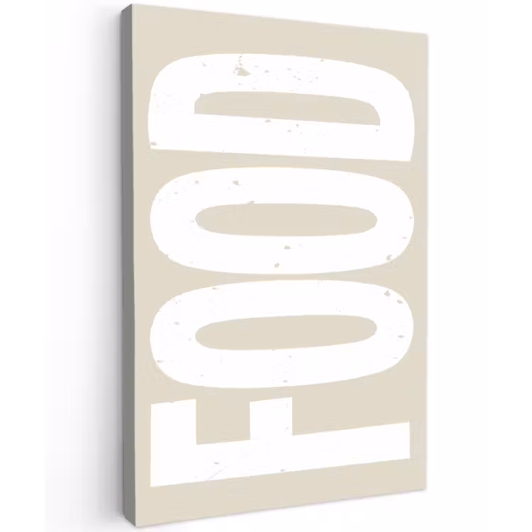 Canvas schilderij - Food - Eten - Decoratie - Japandi — 1