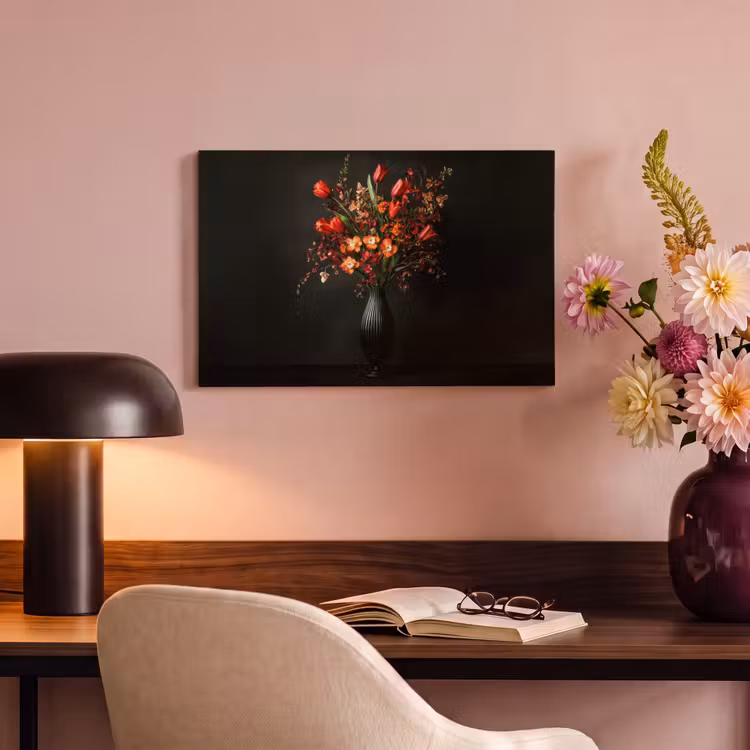 Canvas schilderij - Bloemen - Takken - Boeket — 4