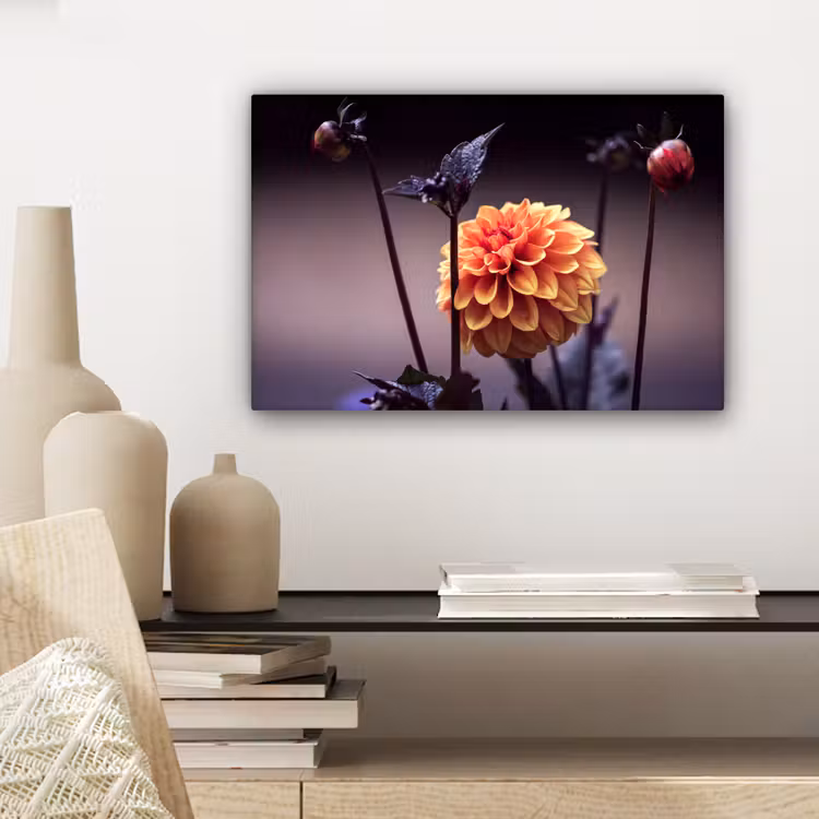 Canvas schilderij - Bloemen - Chrysant - Macro - Planten — 5
