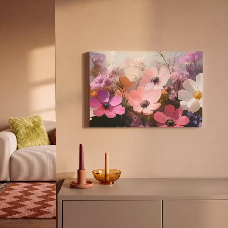 Canvas schilderij - Bloemen - Kleurrijk - Bloei — 2