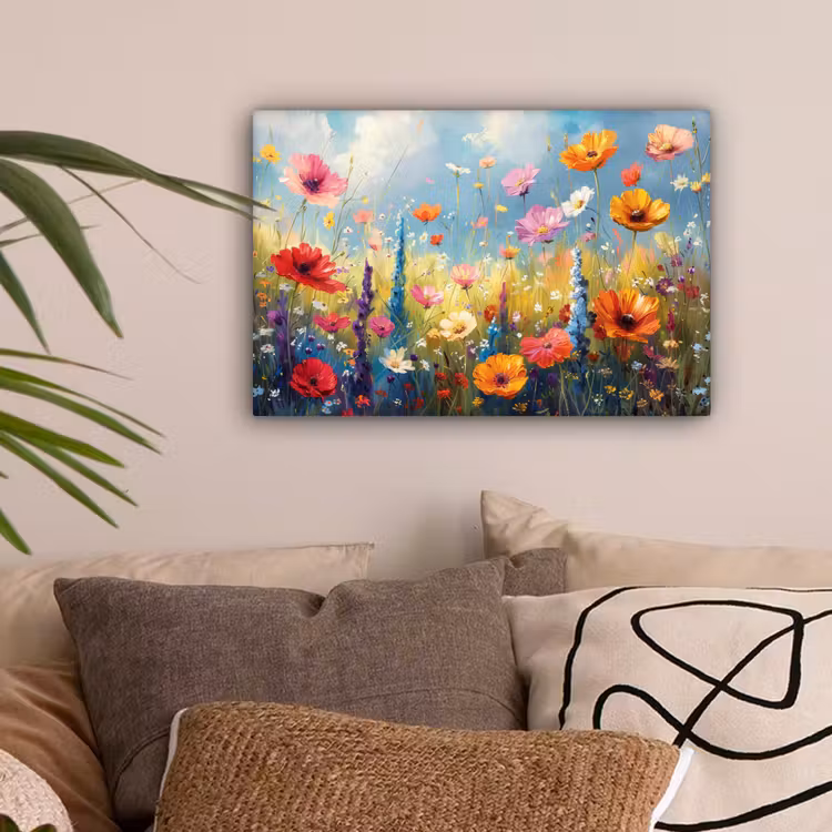 Canvas schilderij - Bloemen - Natuur - Botanisch - Kunst — 2