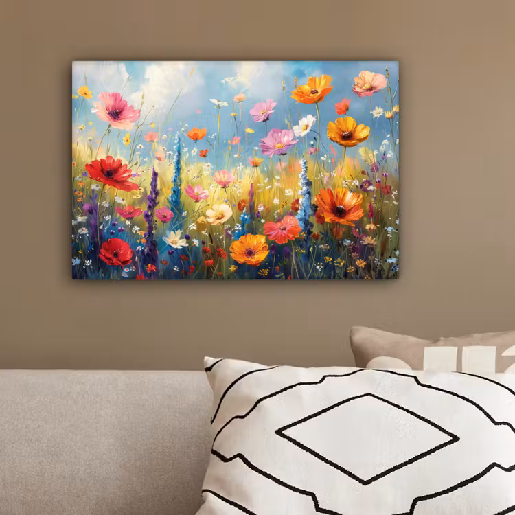 Canvas schilderij - Bloemen - Natuur - Botanisch - Kunst — 3