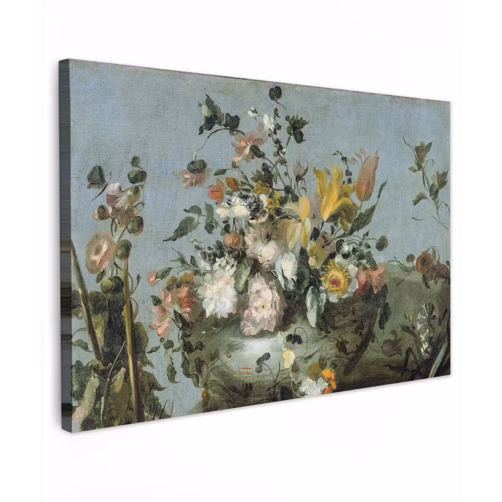 Canvas schilderij - Bloemen - Oude Meesters - Olieverf — 1
