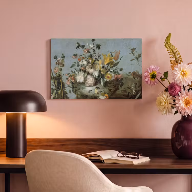 Canvas schilderij - Bloemen - Oude Meesters - Olieverf — 4