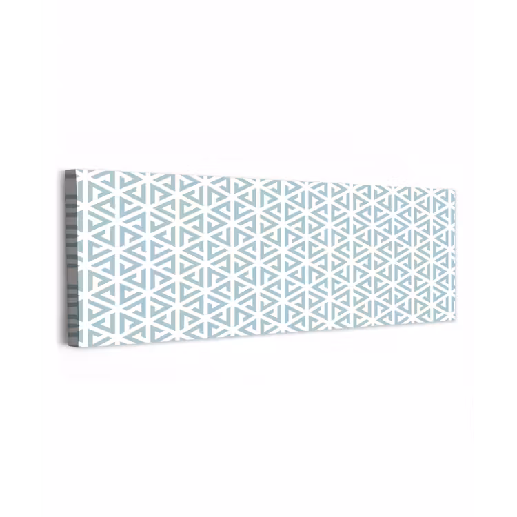 Canvas schilderij - Design - Geometrie - Patroon - Driehoek — 1