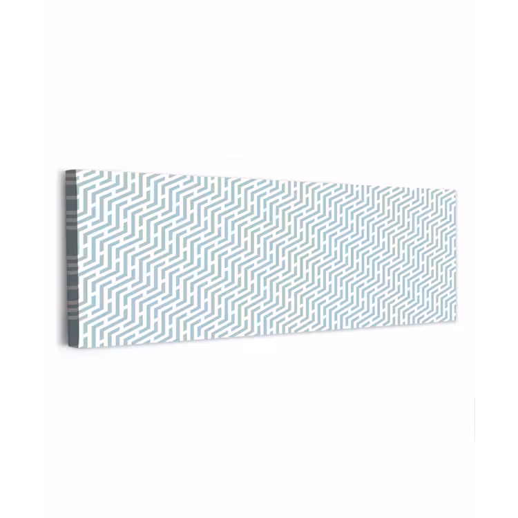 Canvas schilderij - Design - Geometrie - Patroon - Groen — 1