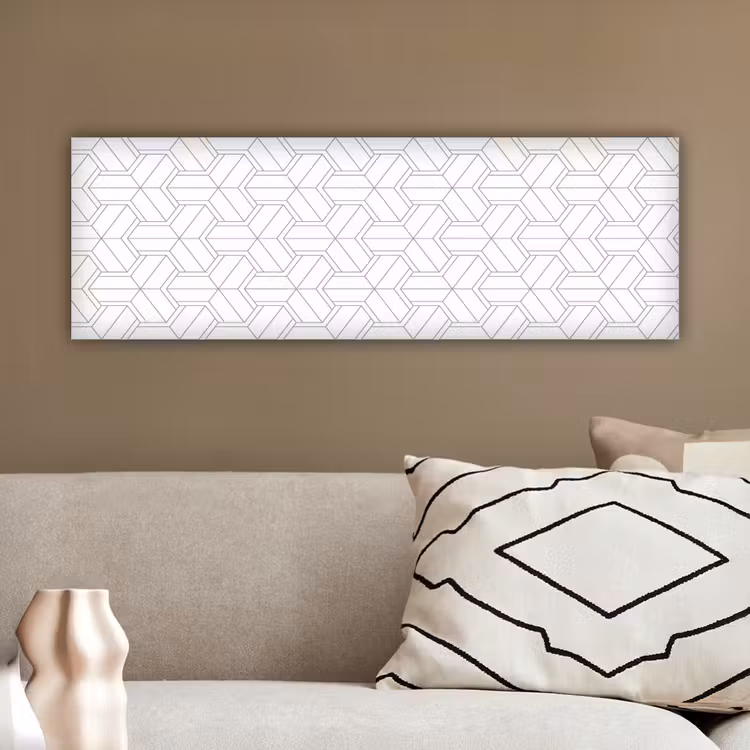 Canvas schilderij - Design - Geometrie - Patroon - Lijn — 3