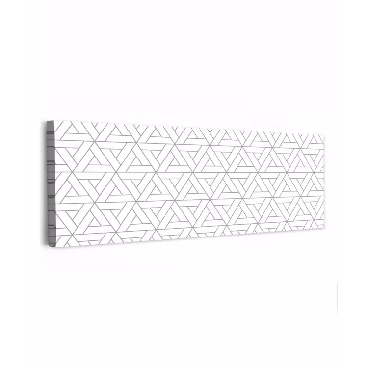 Canvas schilderij - Design - Lijn - Patroon - Zwart - Wit — 1