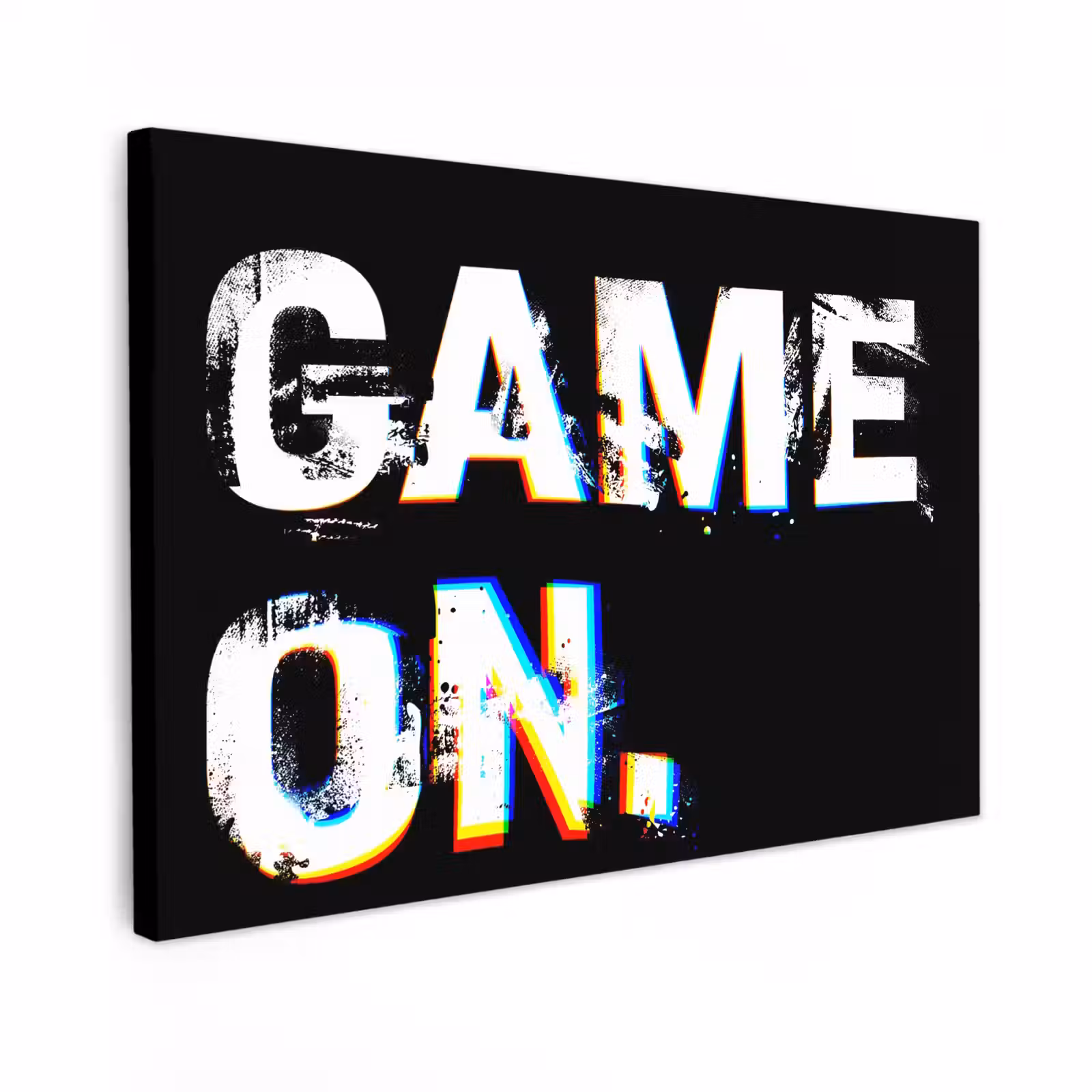 Canvas schilderij - Gaming - Game - Spreuken - Quotes - Game on — 1