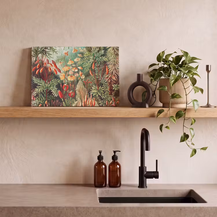 Canvas schilderij - Bloemen - Kunst - Vintage - Natuur - Botanisch — 3