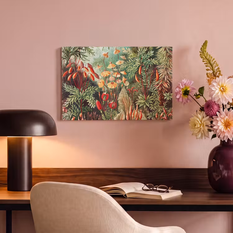 Canvas schilderij - Bloemen - Kunst - Vintage - Natuur - Botanisch — 4
