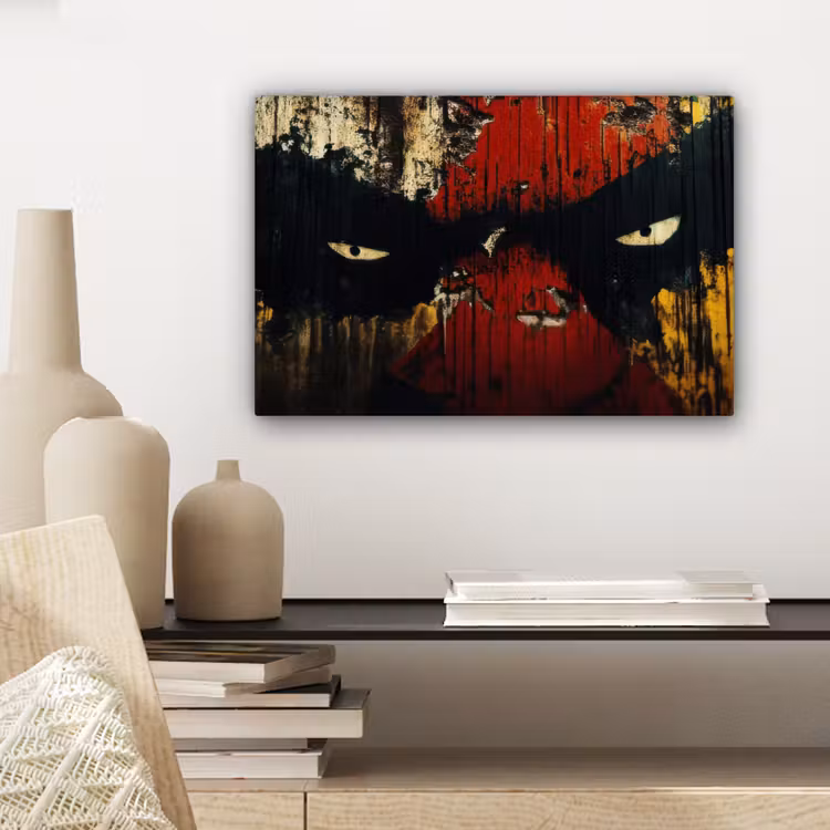 Canvas schilderij - Graffiti - Ogen - Abstract — 5
