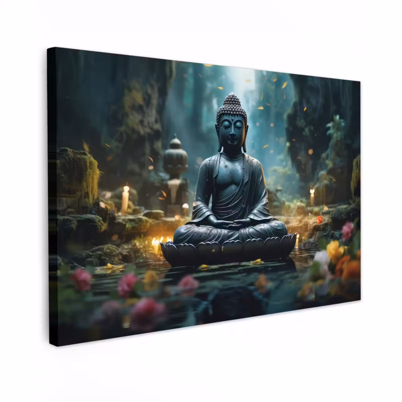 Canvas schilderij - Boeddha - Beeld - Buddha - Zen - Kunst - Boedha — 1