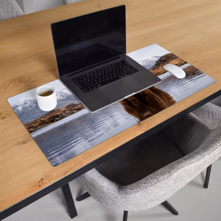 Bureau onderlegger - Schotse hooglander - Bruin - Water — 3