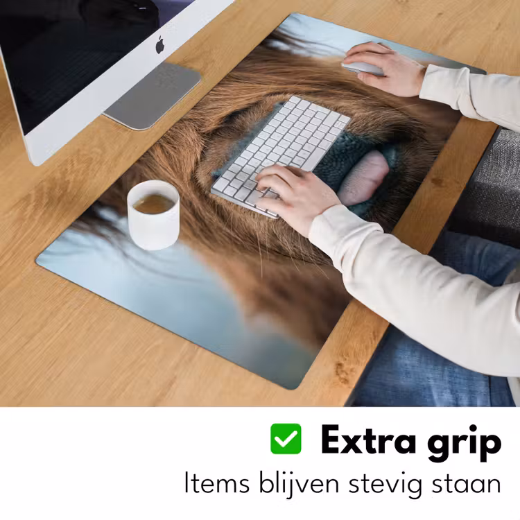 Bureau onderlegger - Schotse hooglander - Neus - Bruin — 6