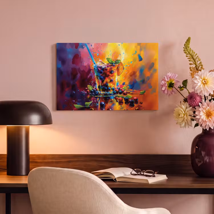 Canvas schilderij - Cocktail - Fruit - Kleurrijk - Drank — 4