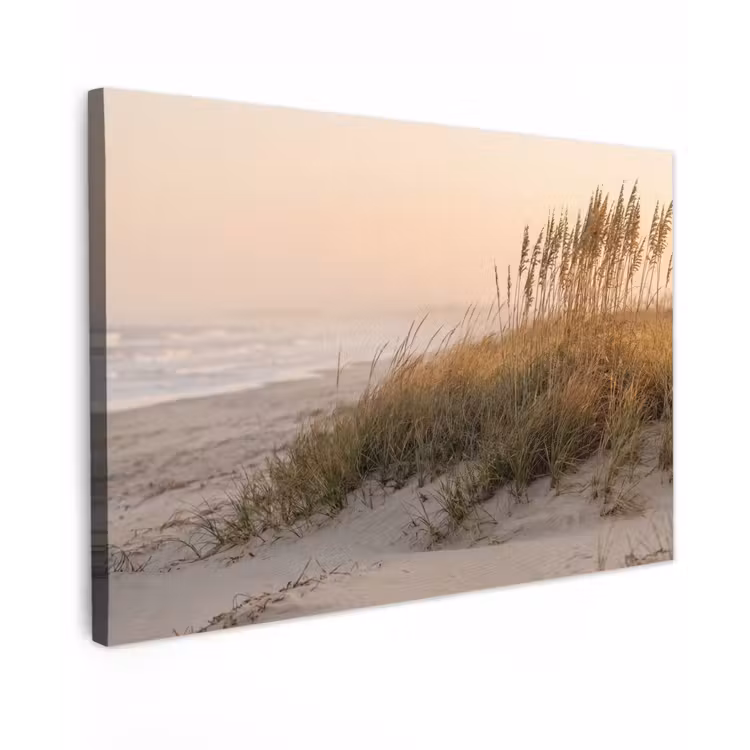 Canvas schilderij - Duinlandschap - Zonsondergang - Strand — 1
