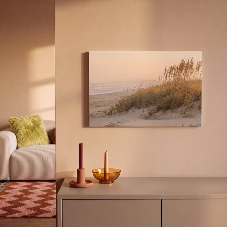 Canvas schilderij - Duinlandschap - Zonsondergang - Strand — 2