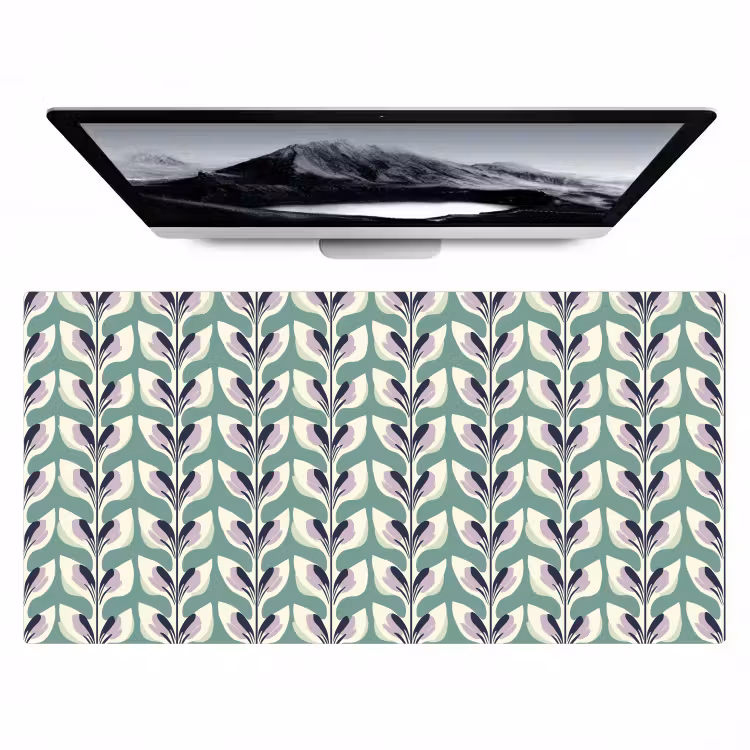 Bureau onderlegger - Retro - Modern - Groen — 1
