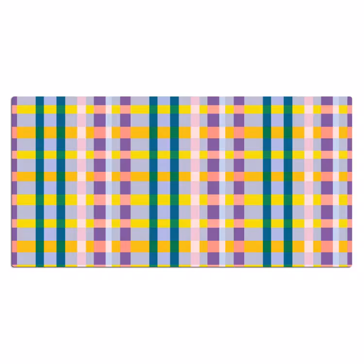 Bureau onderlegger - Ruit - Patroon - Kleurrijk — 2
