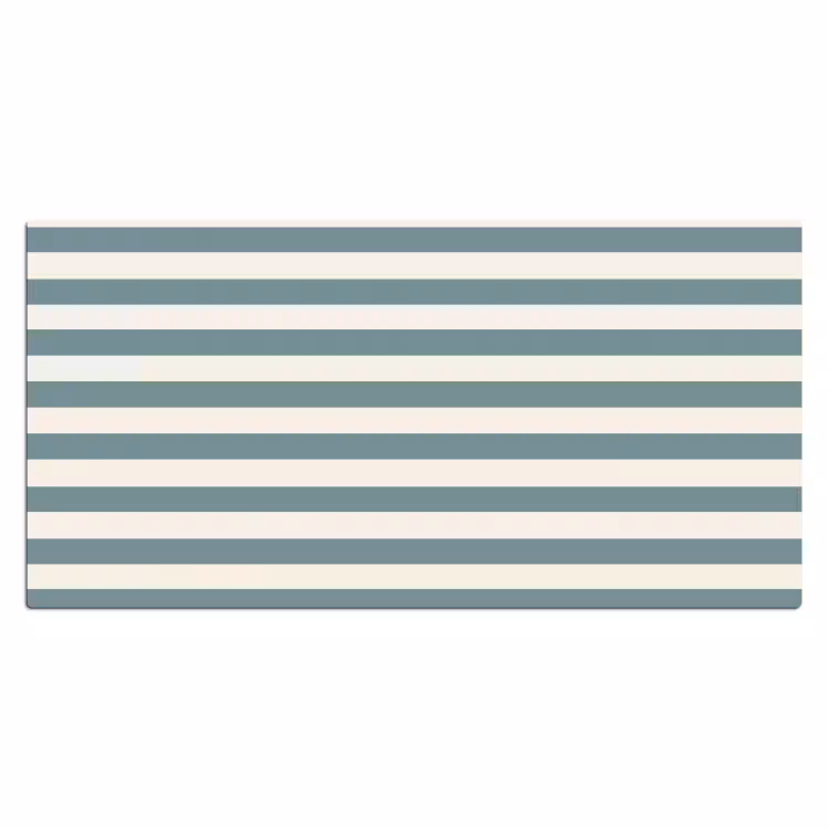 Bureau onderlegger - Strepen - Modern - Blauw — 2