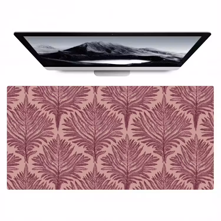 Bureau onderlegger - Varen - Patroon - Paars — 1